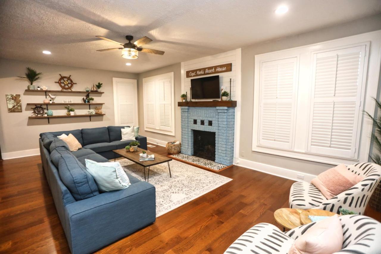 Historic Home Family Friendly Close To Seawall Galveston Exterior foto